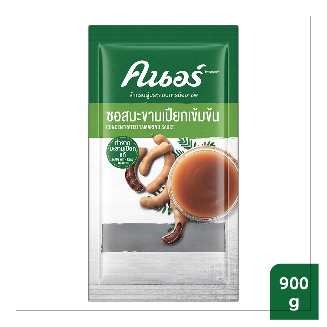 Knorr Xốt Me 1kg - Với Xốt me Knorr cho vị chua đồng nhất, hài hòa từ me tươi, sử dụng ngay mà không mất thời gian chuẩn bị.