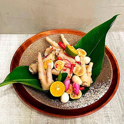 Chân Gà Trộn Me Cà Pháo Chân Gà Trộn Me Cà Pháo