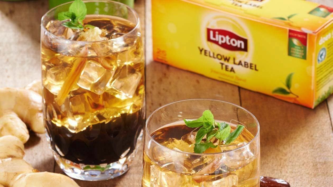 Ginger Date Iced Tea
