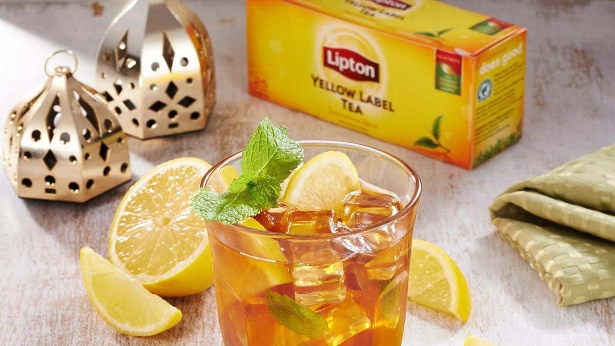 Lemon Date Iced Tea