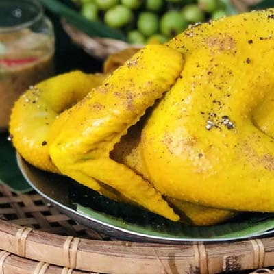 Seasoned Chicken with Pepper Salt Seasoned Chicken with Pepper Salt