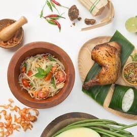 Gỏi Đu Đủ Với Gà Nướng Gỏi Đu Đủ Với Gà Nướng
