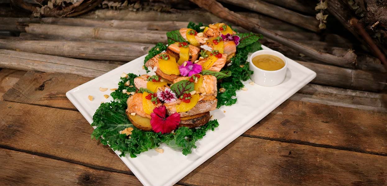 Cá Áp Chảo Xốt Đào			