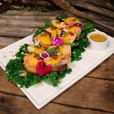 Cá Áp Chảo Xốt Đào			 Cá Áp Chảo Xốt Đào