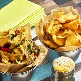 Fish skin chip Salted Egg Fish skin chip Salted Egg