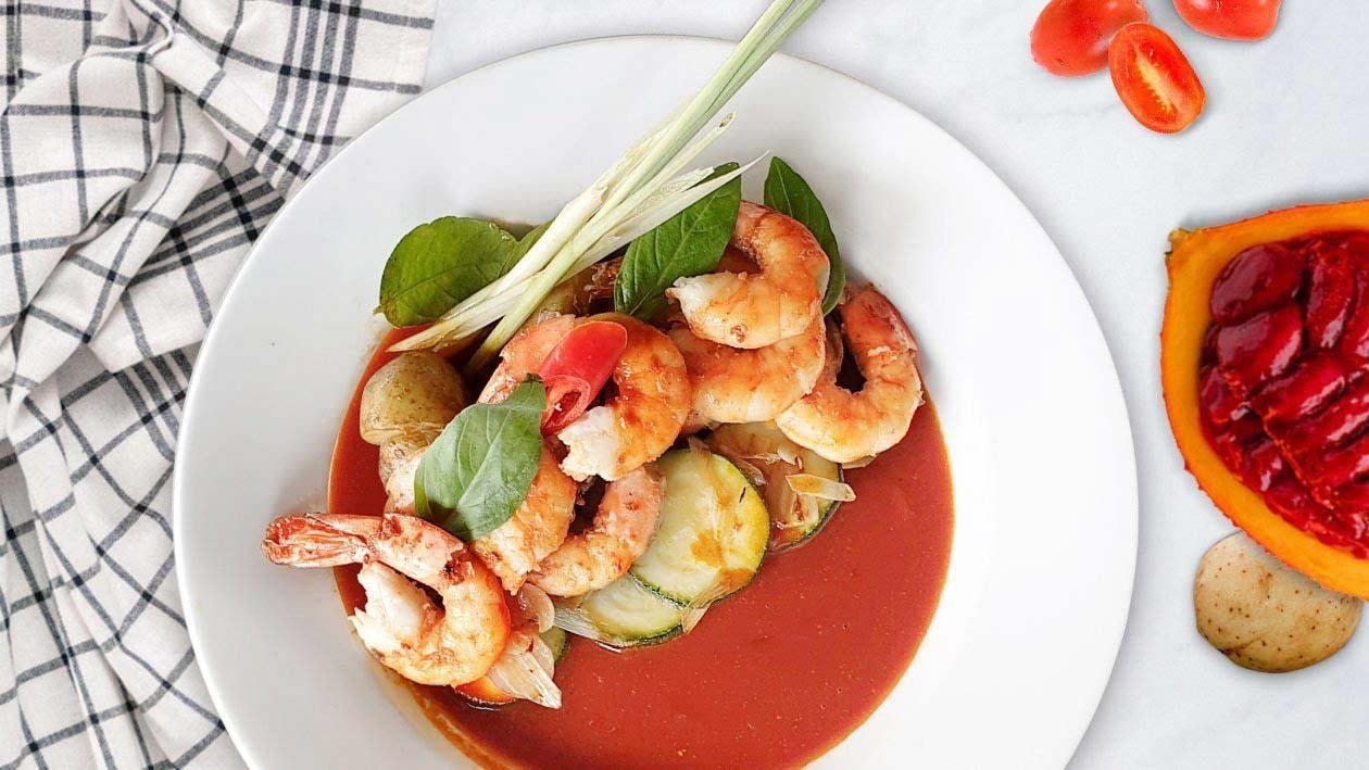 Tôm Nướng Rong Biển