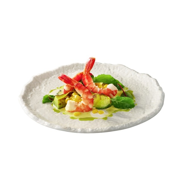 Shrim Salad With Creamy Corn Sauce