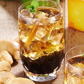 Trà gừng chà là