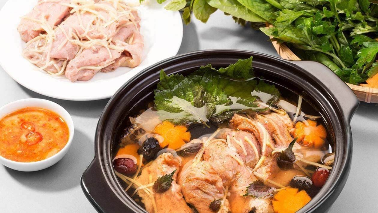 Goat with Chinese Yam Hot Pot