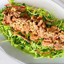 Grilled Beef Pennywort Salad Grilled Beef Pennywort Salad