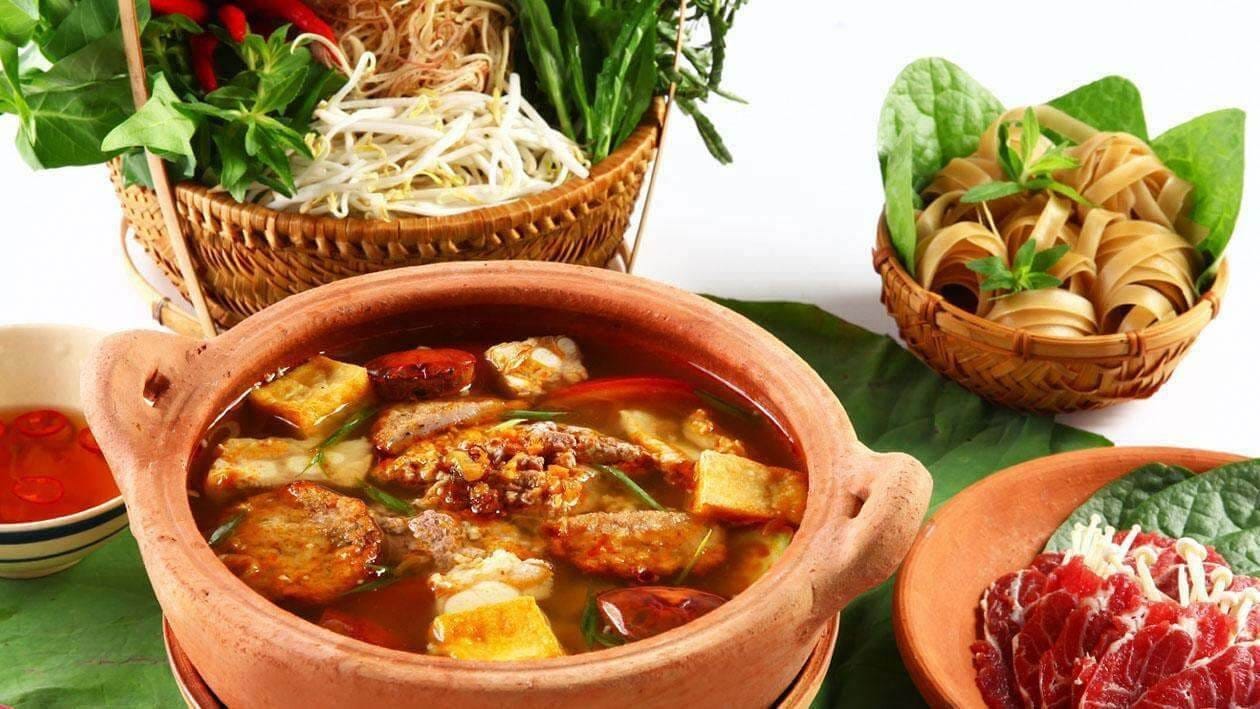 Lẩu Riêu Cua Sườn Sụn Bắp Bò