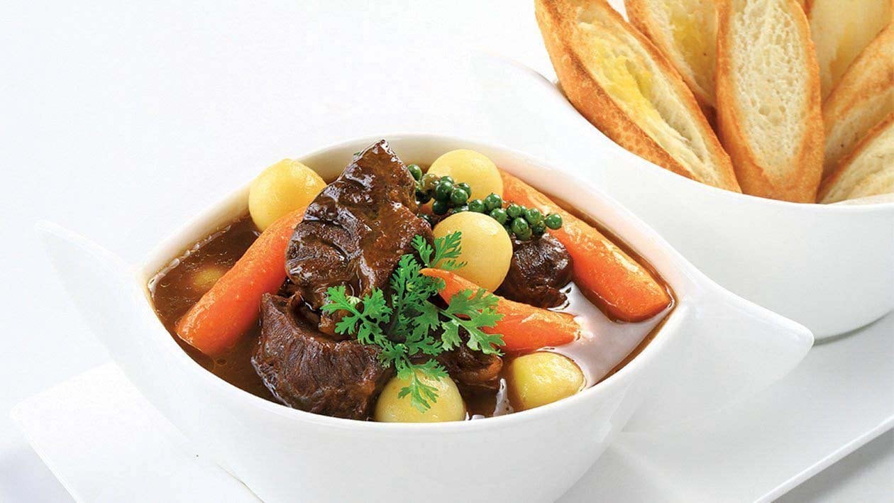 Steamed Beef with Green Pepper