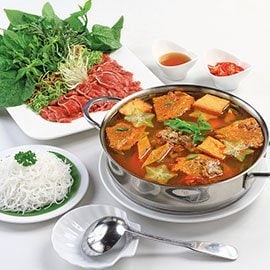 Lẩu Riêu Cua Sườn Sụn Bắp Bò Lẩu Riêu Cua Sườn Sụn Bắp Bò