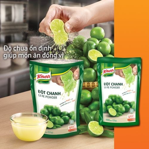 Knorr Lime Seasoning Powder 400g - A versatile seasoning with refreshing test of lime