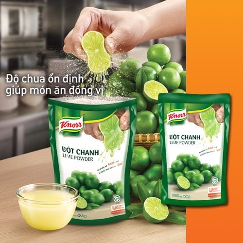 Knorr Lime Seasoning Powder 400g - A versatile seasoning with refreshing test of lime