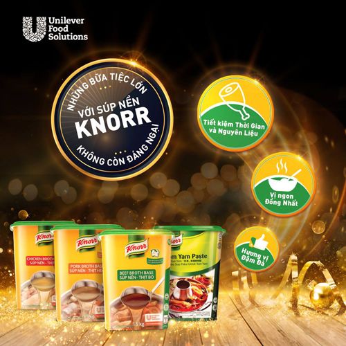 Knorr Beef Broth Base 1.5kg - Knorr Beef Broth Base delivers a stock base solution with a meaty taste instantly