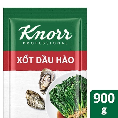 Knorr Xốt Hương Dầu Hào 900g - Knorr Xốt Hương Dầu Hào màng đến món xốt sánh mượt và hài hòa