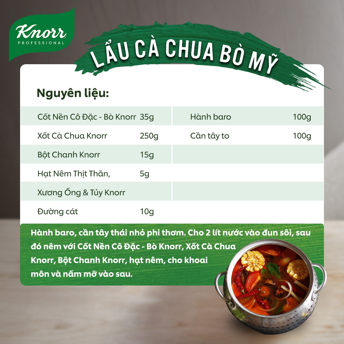 Knorr Xốt Cà Chua 5kg - 