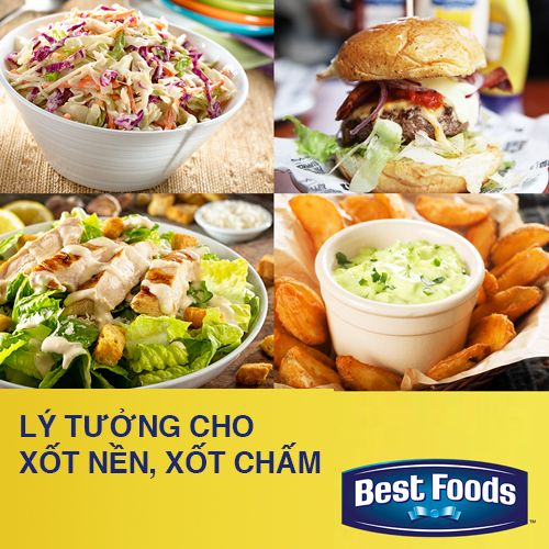 Best Foods Xốt Real Mayonnaise 3L - Best Foods Real Mayonnaise mang lại hương vị béo ngậy, đậm đặc và kết dính hoàn hảo cho món salad của bạn