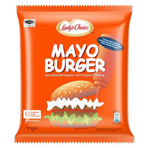 Lady's Choice Xốt Mayo Burger 3L - Mayonnaise Lady's Choice Burger được làm từ nguyên liệu từ nhiên, hương vị thơm ngon, cân bằng cho các món burger, pha chế nước chấm hay trộn salad.