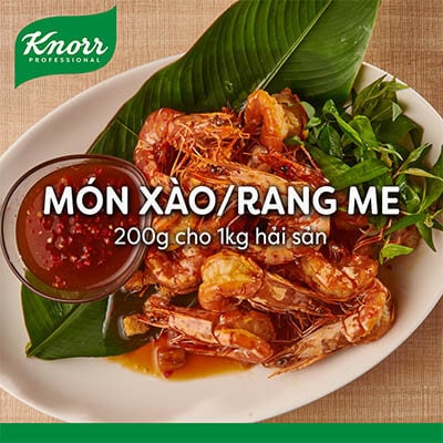 Knorr Xốt Me 1kg - Với Xốt me Knorr cho vị chua đồng nhất, hài hòa từ me tươi, sử dụng ngay mà không mất thời gian chuẩn bị.