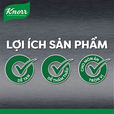 Knorr Bột Nêm Tỏi Thịt Gà 800g - Với Bột Nêm Tỏi Thịt Gà Knorr, món ăn sẽ đậm đà vị thịt gà và hương thơm hấp dẫn của tỏi tươi, giúp món ăn luôn thơm ngon.