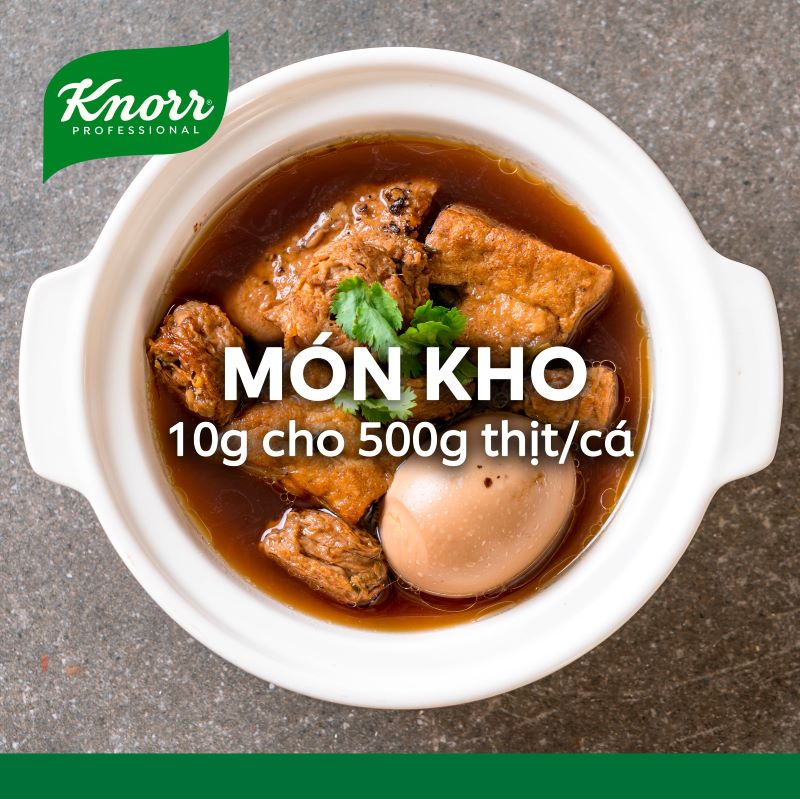 Knorr Hạt Nêm Xương Thịt 1,8kg - Hạt Nêm Xương Thịt Knorr với chiết xuất từ nguồn xương thịt tươi và ngon, dễ dàng sử dụng cho món nước ngọt thanh, cho món xào tròn vị mà còn tiết kiệm chi phí.