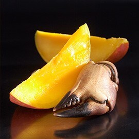 3. Crab and mango 3. Crab and mango