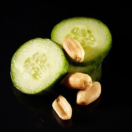 2. Peanut and cucumber 2. Peanut and cucumber