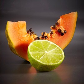 6. Papaya and lime 6. Papaya and lime