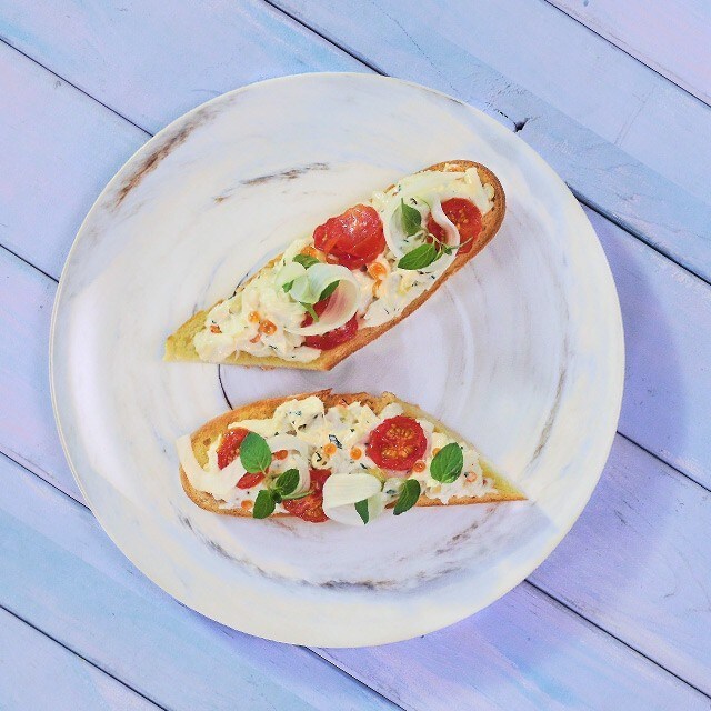 Crab Baguette with Mayonnaise