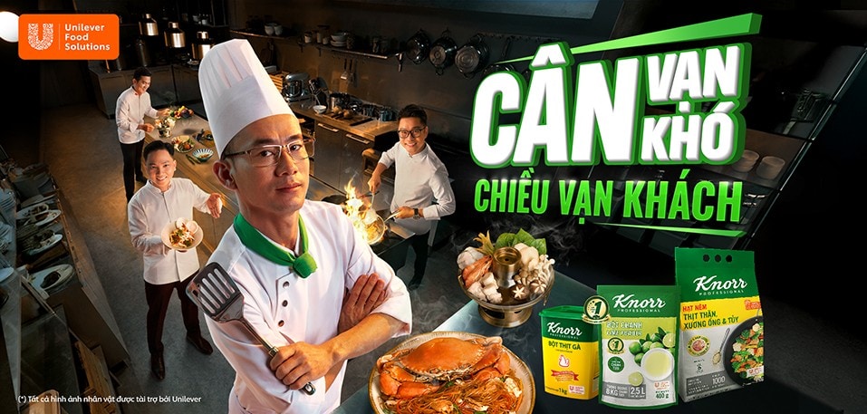 Đồng hành cùng Chef "Cân Vạn Khó, Chiều Vạn Khách"