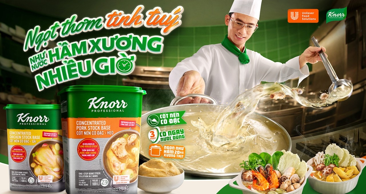 Cốt Nền Cô Đặc Knorr Professional