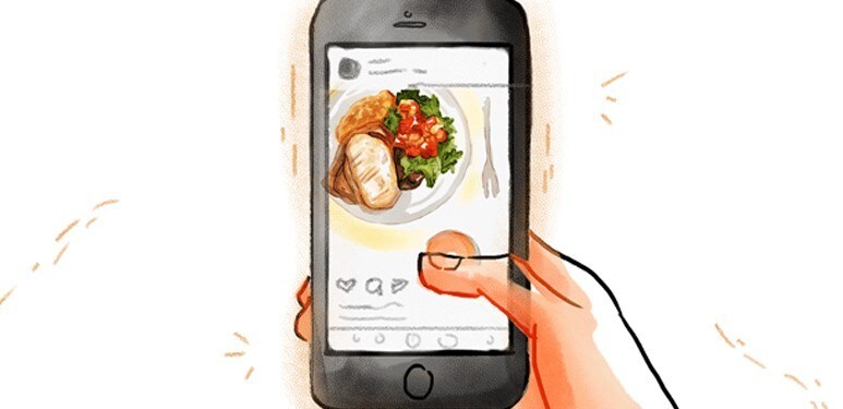 illustration for engaging with viewer on social media