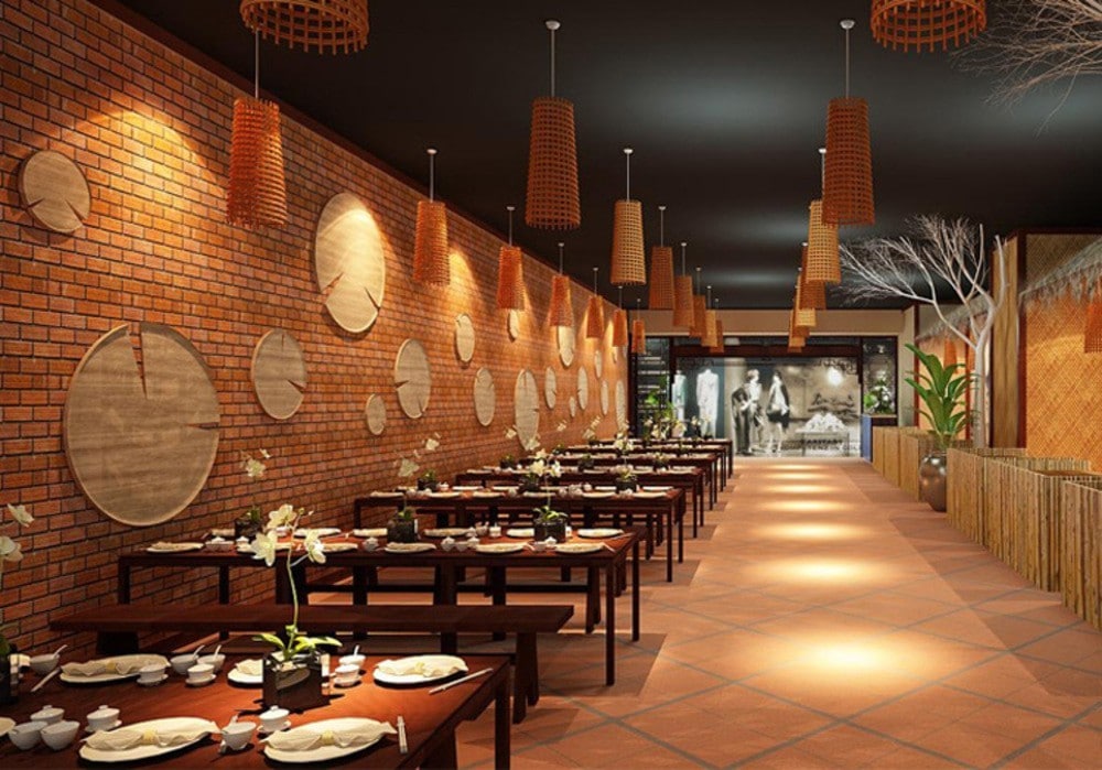 Thiết kế không gian đẹp, thoải mái giúp thu hút khách hàng đến quán và quay lại ủng hộ lâu dài