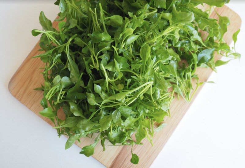 Cải xoong ăn kèm lẩu thái 