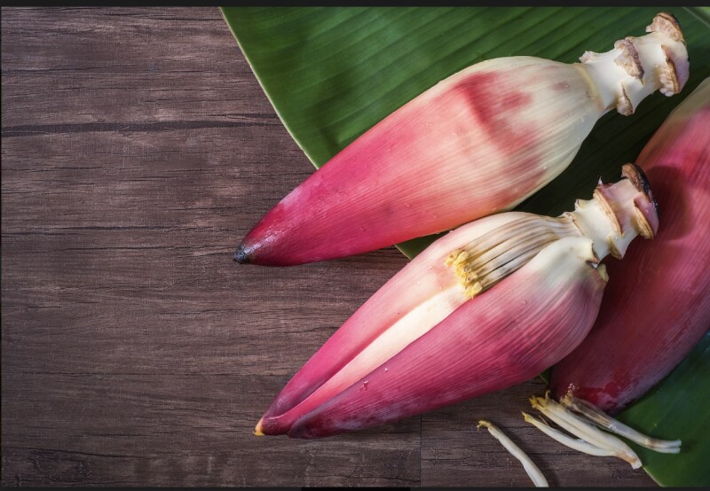 Hoa chuối ăn lẩu cá thác lác