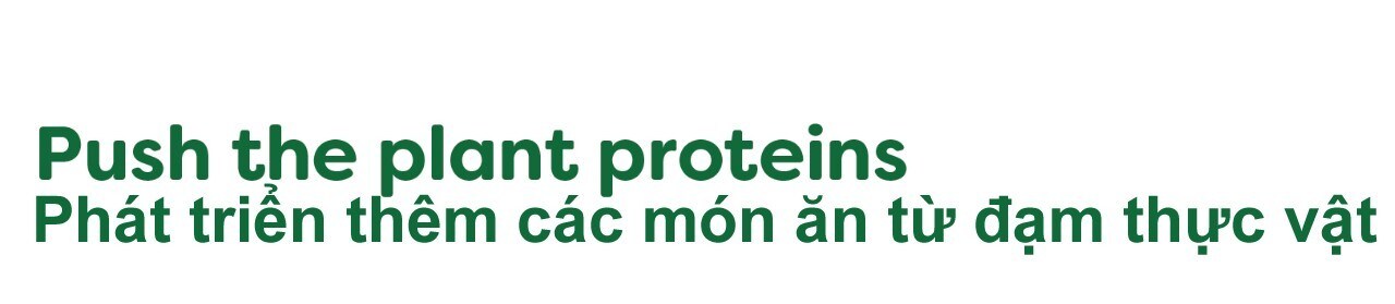 Push the plant proteins Push the plant proteins