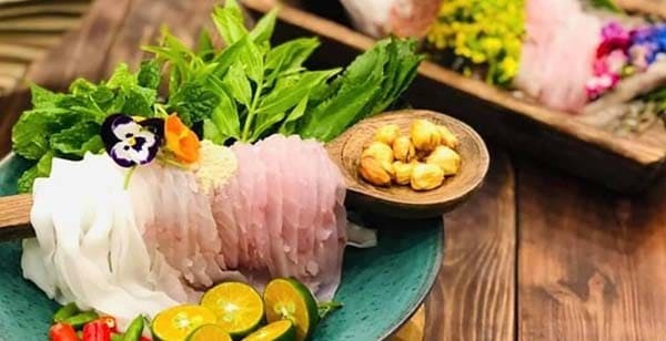 Vietnam pho fusion with no meat more plants & fish