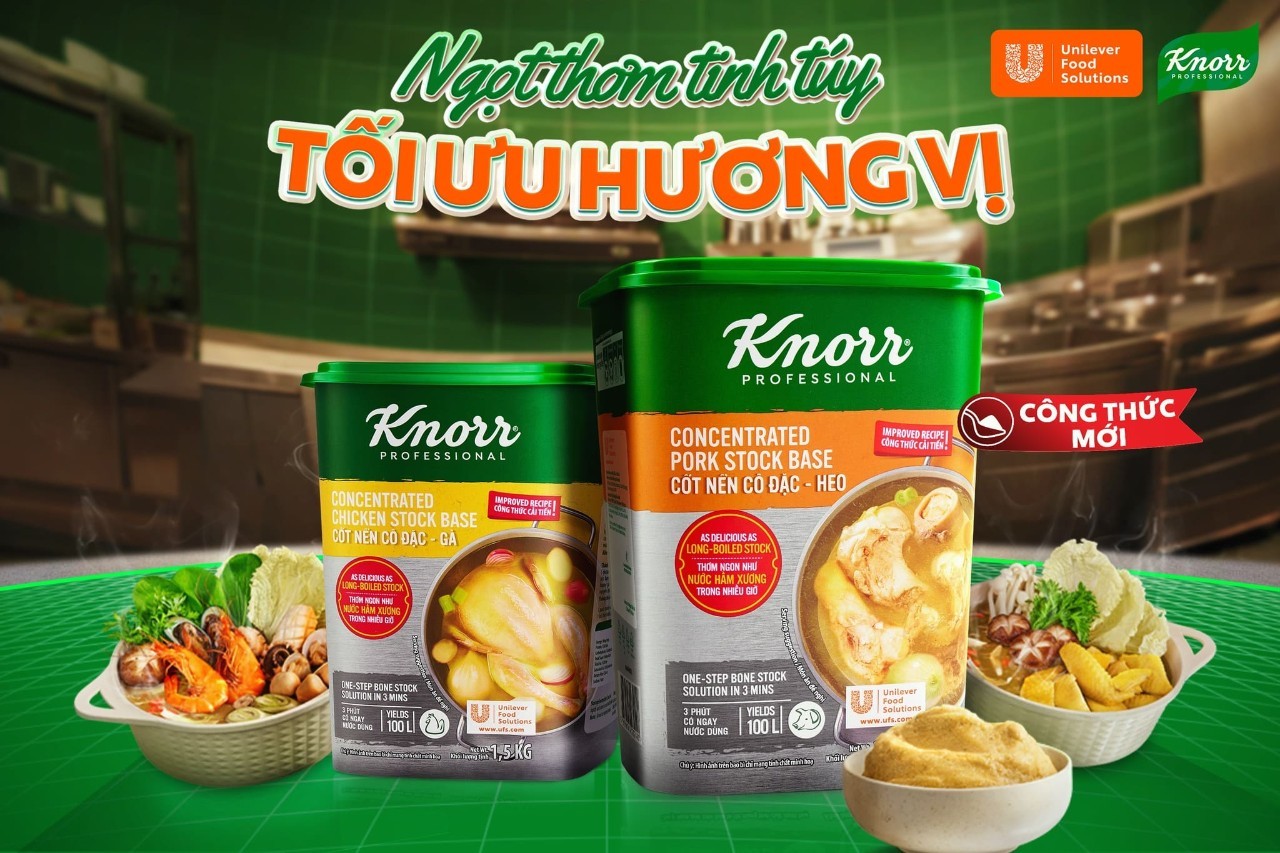 UFS đồng hành cùng thực đơn của mọi đầu bếp