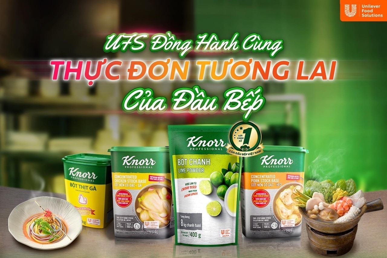 Unilever Food Solutions (UFS) tự hào là người cộng sự đáng tin cậy của mọi gian bếp chuyên nghiệp
