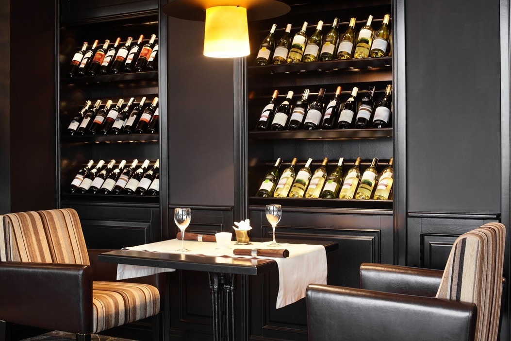 new and clean luxury restaurant in european style