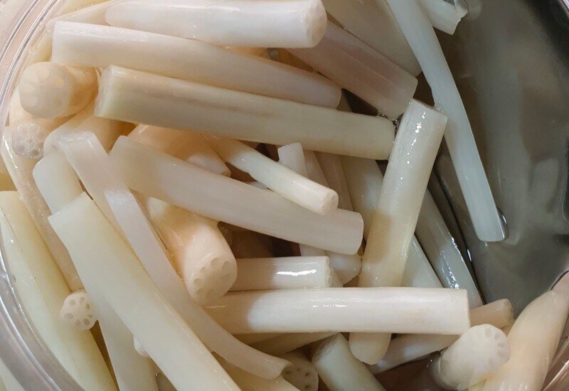 Cách làm sạch ngó sen Cách làm sạch ngó sen