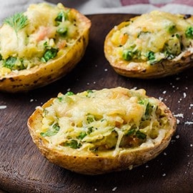Bánh muffin khoai tây nghiền Bánh muffin khoai tây nghiền