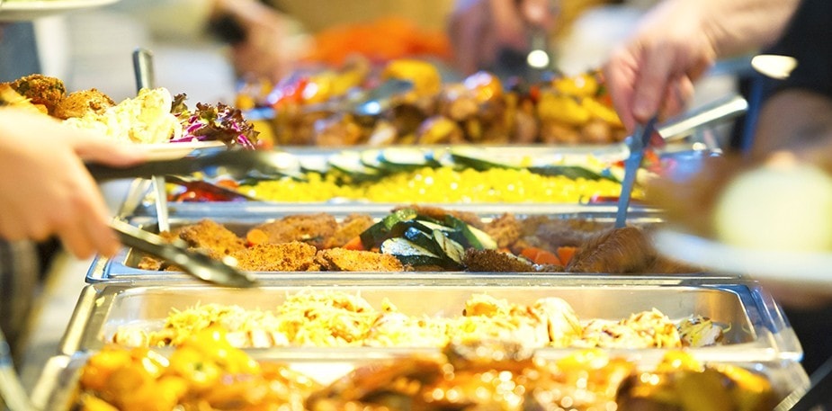 Tiệc Buffet đẳng cấp thế giới cho du khách bốn phương
