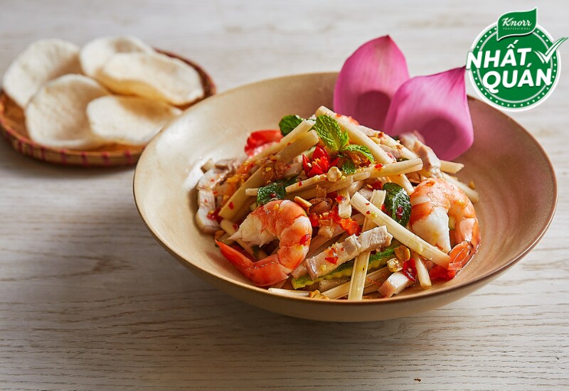 Gỏi ngó sen tôm thịt