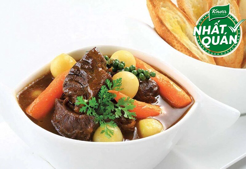 Bò hầm tiêu xanh