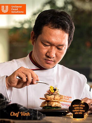 UFS chef team Vietnam with fusion trend quote