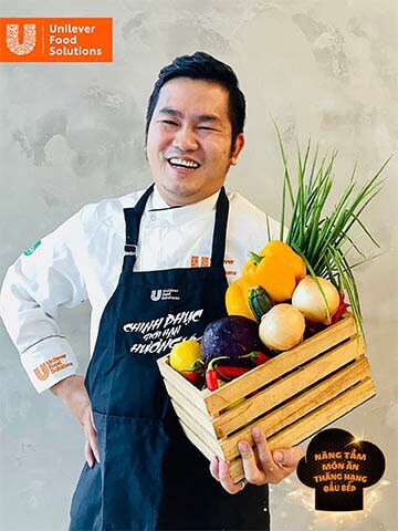 UFS chef team Vietnam with fusion trend quote