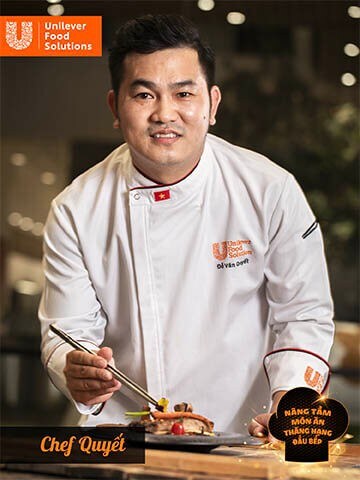 UFS chef team Vietnam with fusion trend quote